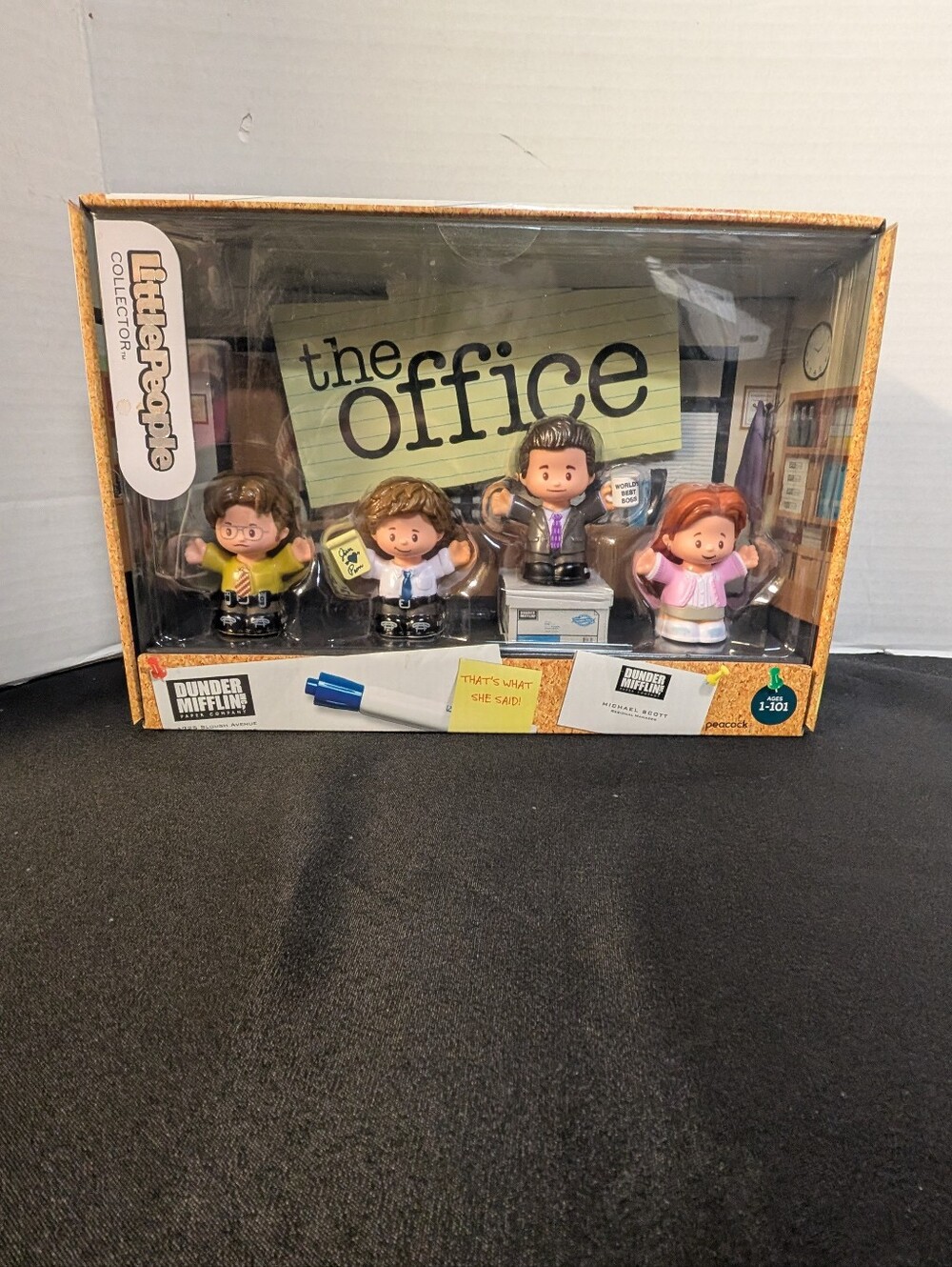 NEW In Box 2020 Fisher-Price Little People Collector the Office Figure Set GKR13